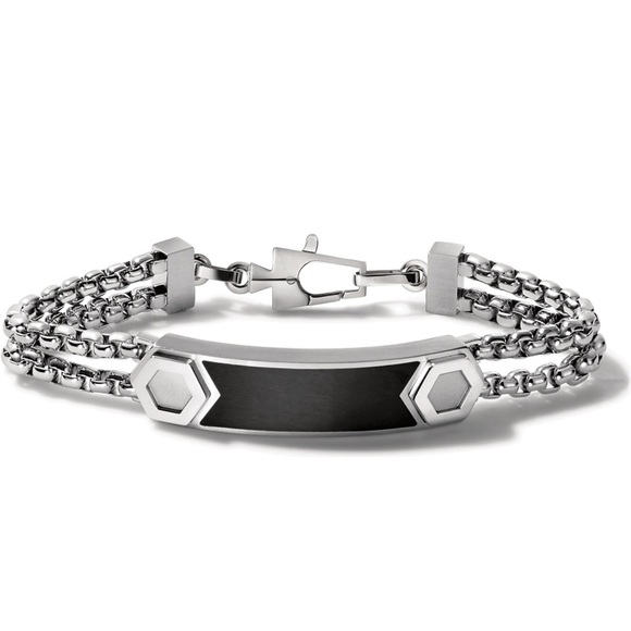 Bulova Other - BULOVA stainless steel chain bracelet